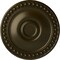 Ekena Millwork Foster Ceiling Medallion (Fits Canopies up to 5 5/8"), Hand-Painted Green Gold, 19 1/8"OD x 1"P CM19FOGGS - alternate 1